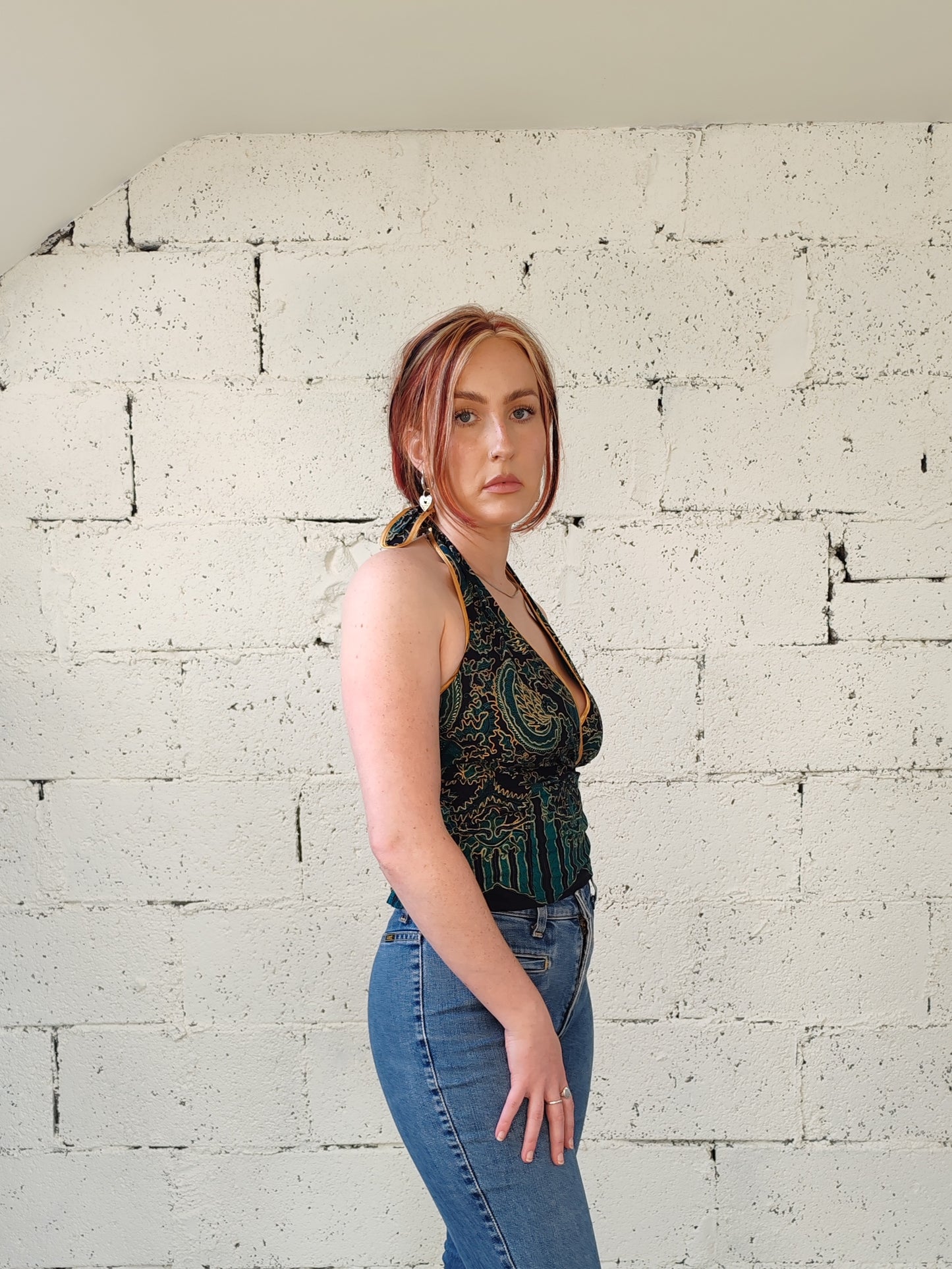 Halter neck top