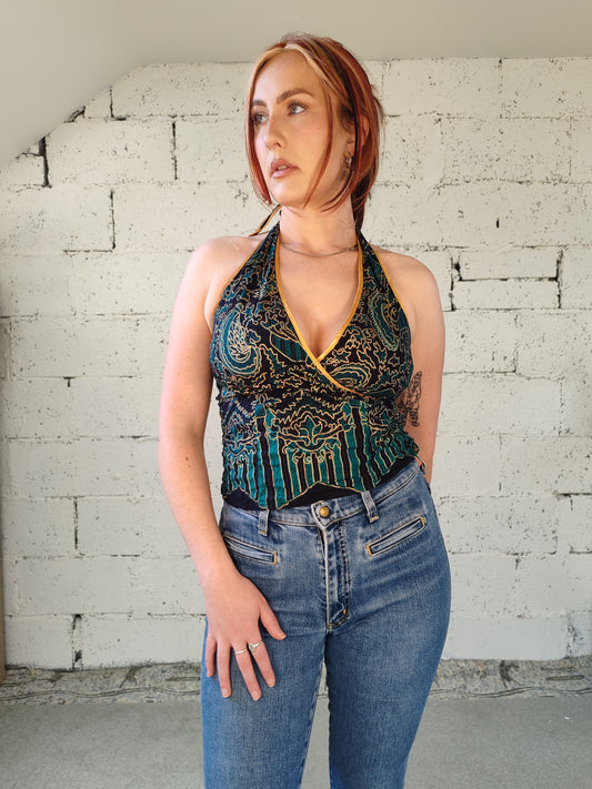 Halter neck top